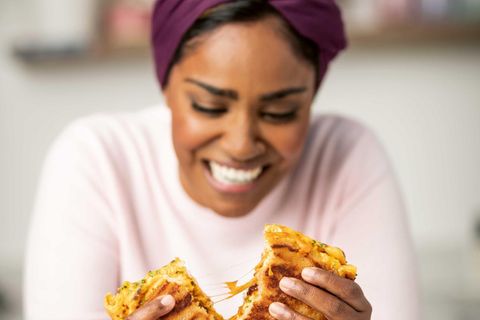 Lust- und Laune-Küche: Gebratenes Eier-Käse-Sandwich