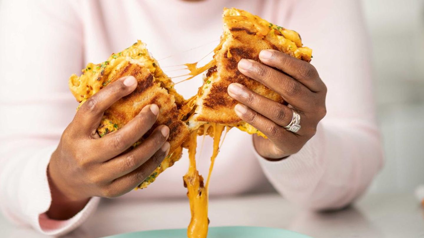 Lust- und Laune-Küche: Gebratenes Eier-Käse-Sandwich