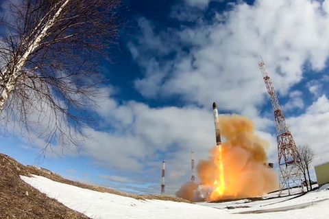 Mitten im Ukraine-Krieg sorgt Russland mit einem Raketentest für Aufsehen