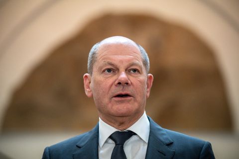 Bundeskanzler Olaf Scholz (SPD)