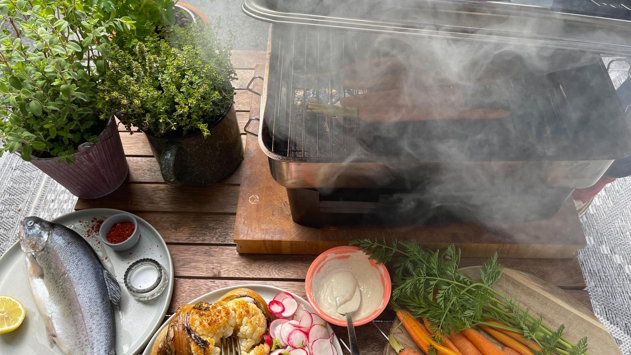 Grillen mal anders: Ein Tischräucherofen