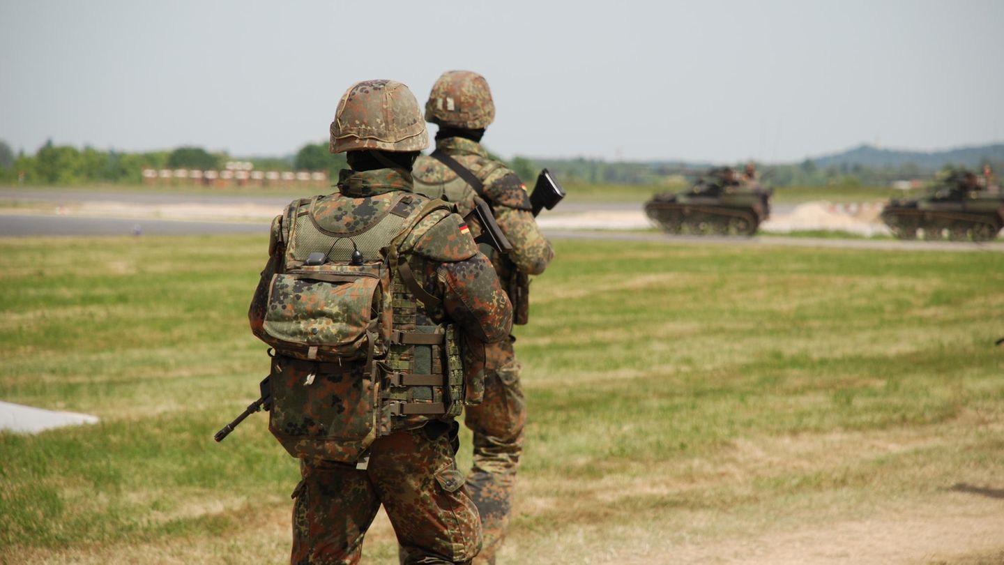 Kommt der Pflichtdienst zurück? Bundeswehrsoldaten bei einer Übung