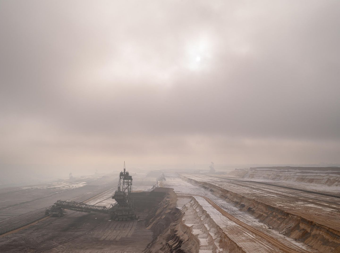 Blick auf den Tagebau Garzweiler