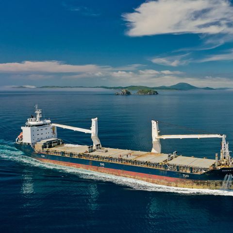 Ein russischer Öltanker