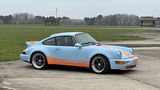 Der Everrati Porsche 911 (964) Gulf Edition kostet rund 280.000 
britische Pfund