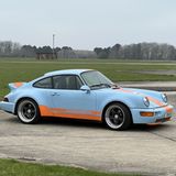 Der Everrati Porsche 911 (964) Gulf Edition kostet rund 280.000 
britische Pfund