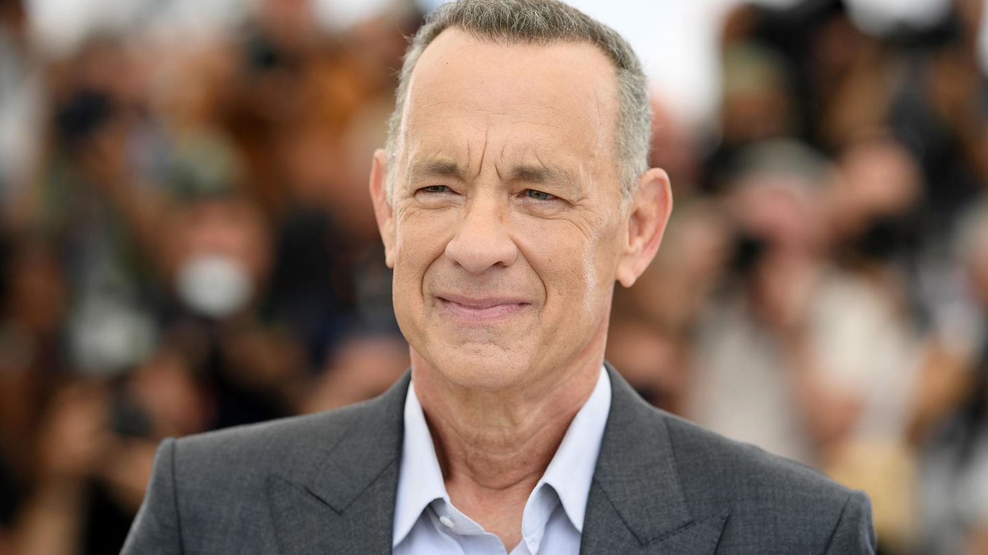 Der Schauspieler Tom Hanks bei den Cannes-Filmfestspielen