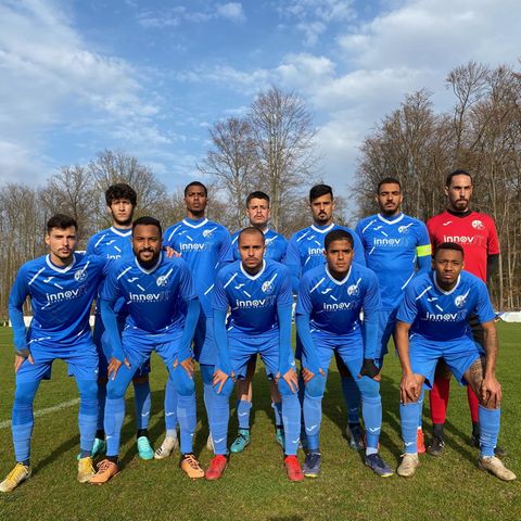 Fußballteam des 1. FCA Darmstadt