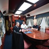 Mario Draghi (l.), Olaf Scholz (M.) und Emmanuel Macron