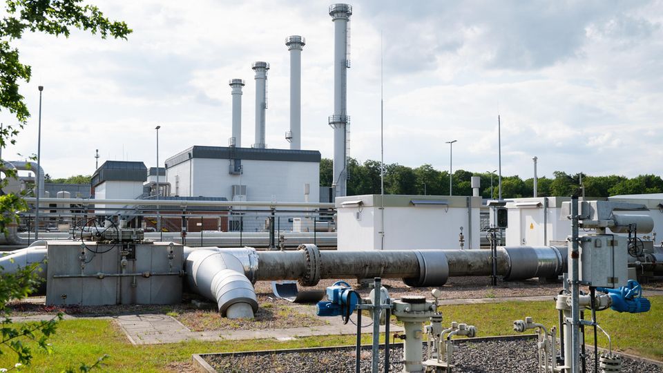 Deutschlands größter Gasspeicher in Rehden ist derzeit nur zu 8,1 Prozent gefüllt