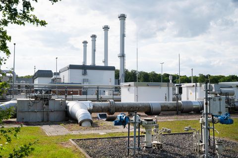 Deutschlands größter Gasspeicher in Rehden ist derzeit nur zu 8,1 Prozent gefüllt