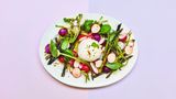 Green BBQ: Spargel und Radieschen