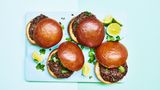Green BBQ: Pilzburger