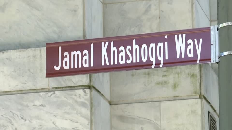 Video: "Jamal Khashoggi Way": Washington benennt Straße nach ermordetem Journalisten