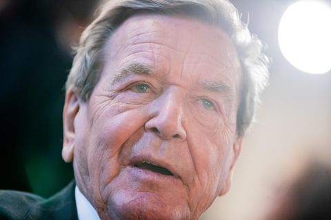 Gerhard Schröder im Dezember 2021