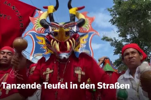 Video: Tanzende Teufel