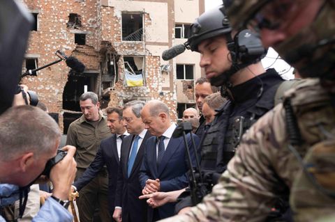 Scholz in Ukraine