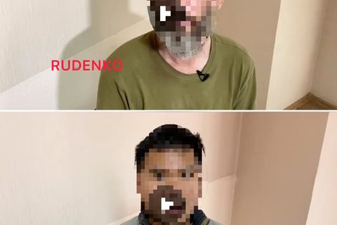 Einer der gefangenen US-Bürger, die nun in Russland vorgeführt werden 