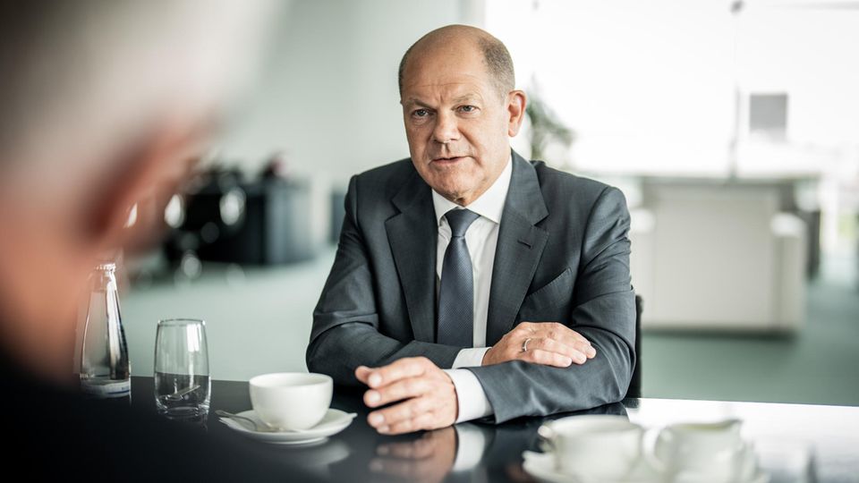 Bundeskanzler Olaf Scholz (SPD)