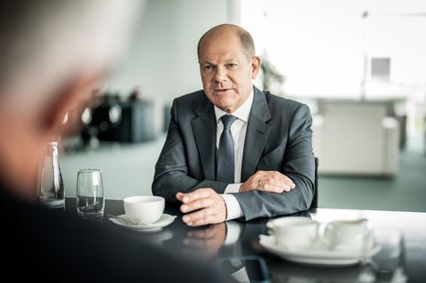 Bundeskanzler Olaf Scholz (SPD)
