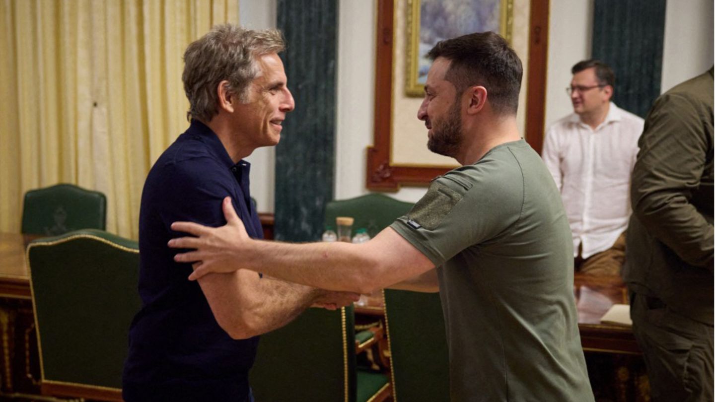 Ukraine-News: Ben Stiller visits Ukrainian President Zelenskyy