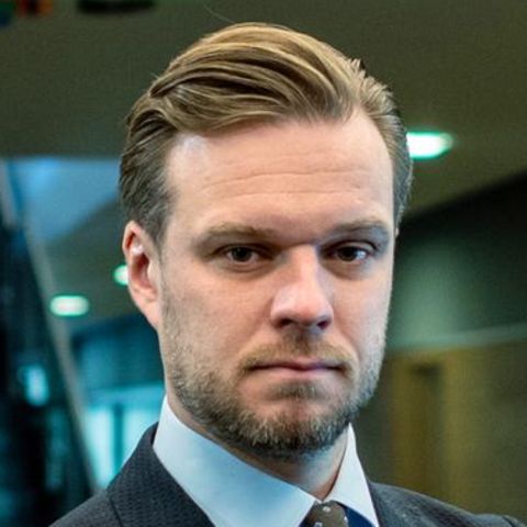 Porträt Litauens Außenminister Gabrielius Landsbergis