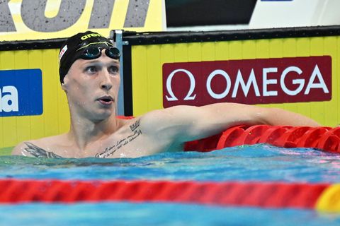 Profi-Schwimmer Florian Wellbrock bei der WM in Ungarn
