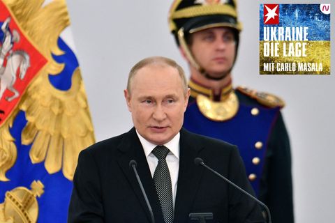 Russlands Präsident Wladimir Putin will Gebiete von der Ukraine erobern, selbst wenn die völlig zerstört sein sollten, meint Carlo Masala