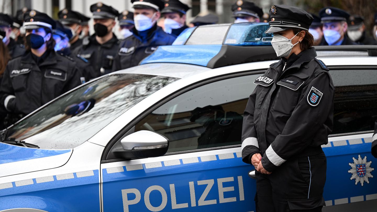 Polizeibeamte trauern um erschossene Kolleg:innen