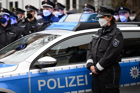 Polizeibeamte trauern um erschossene Kolleg:innen