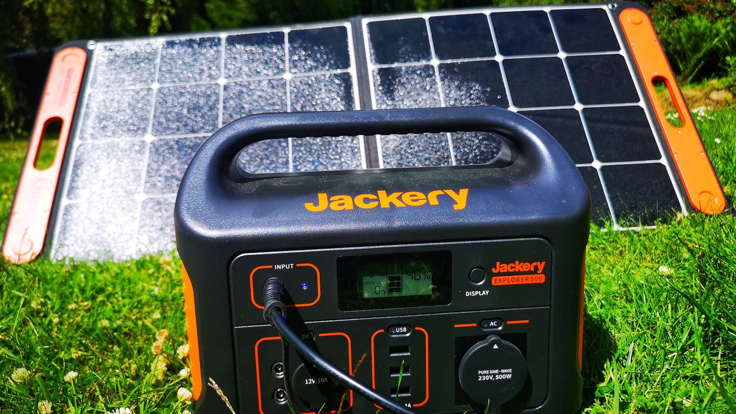 Beim Explorer 500 darf man nicht zuviel 230-Volt-Strom zapfen.