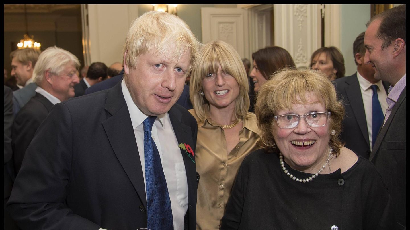 Die Johnsons 2014 bei der Vorstellung von "The Churchill Factor"