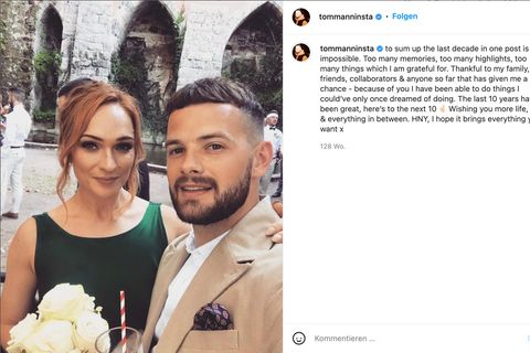 "X Factor"-Star Tom Mann und seine Verlobte Danielle Hampson