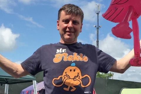 Nigel Stonehouse beim Glastonbury