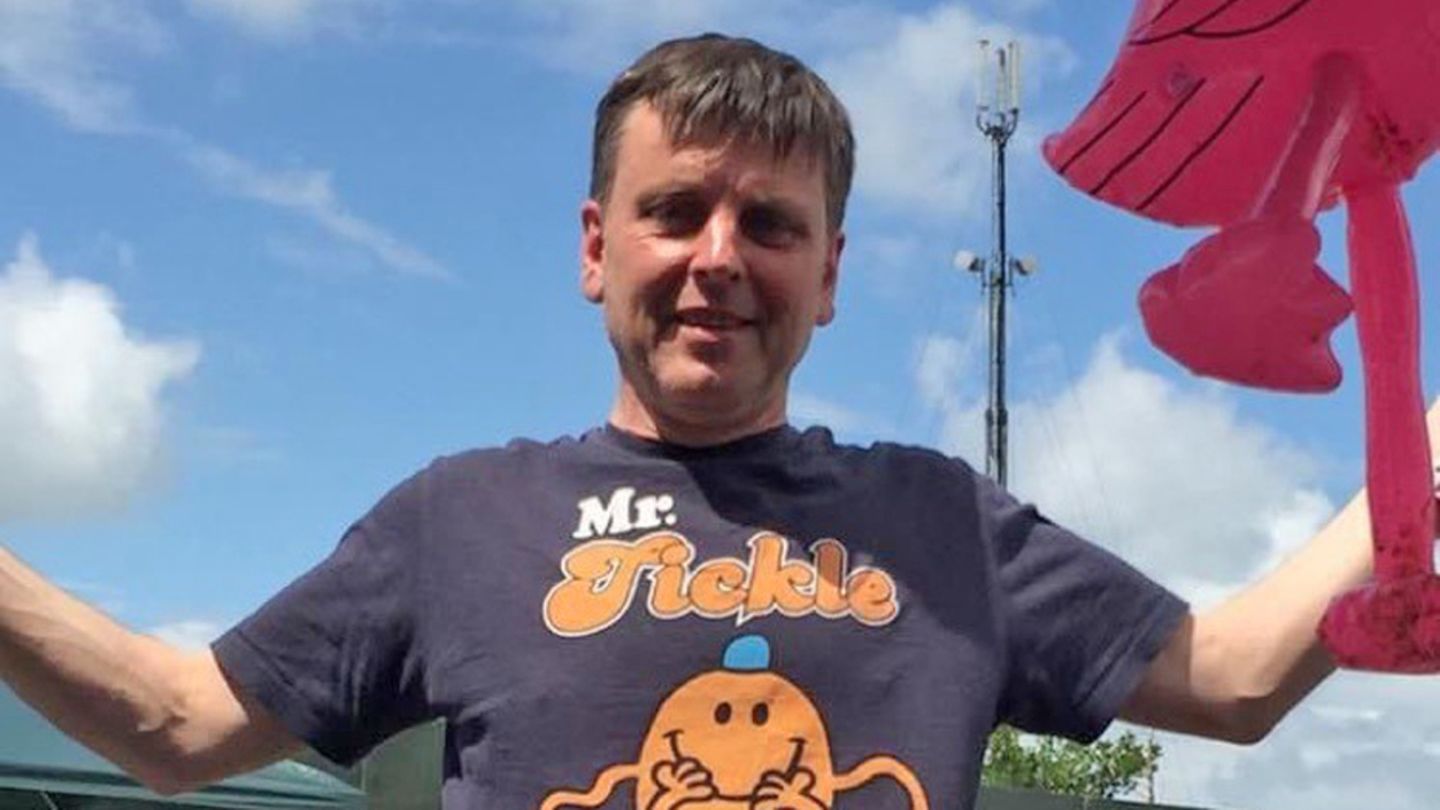 Nigel Stonehouse beim Glastonbury
