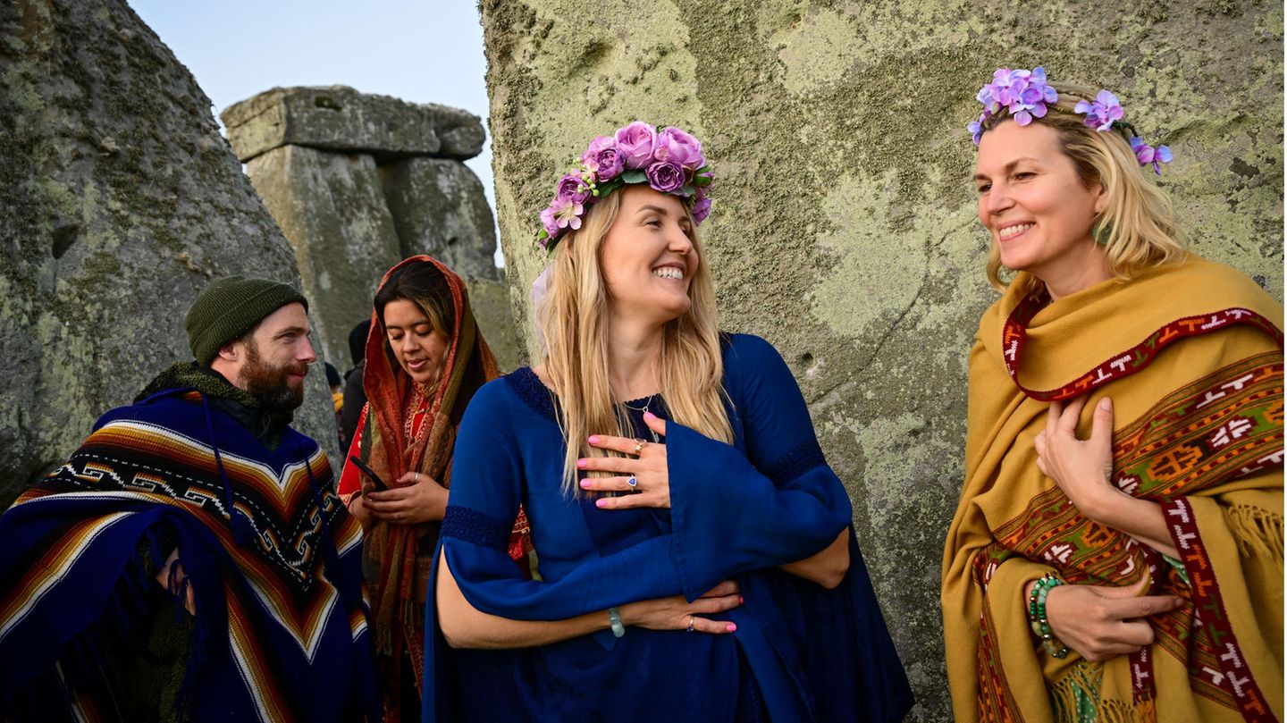 Regelmäßig kommen Menschen, die sich als Heiden oder Druiden bezeichnen und nachempfundene Rituale durchführen