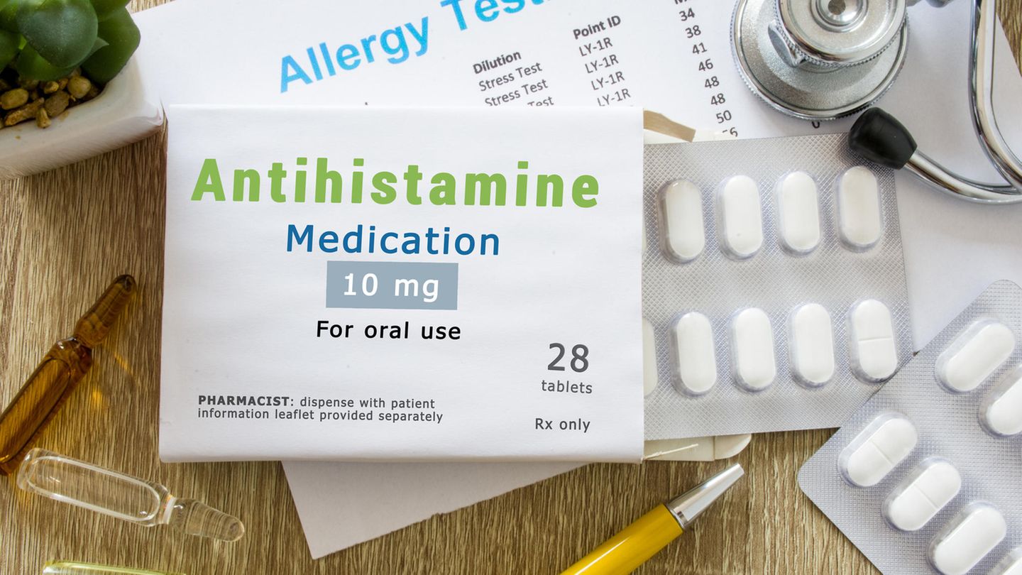 Antihistaminika-Tabletten