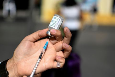 Impfung mit Astrazeneca