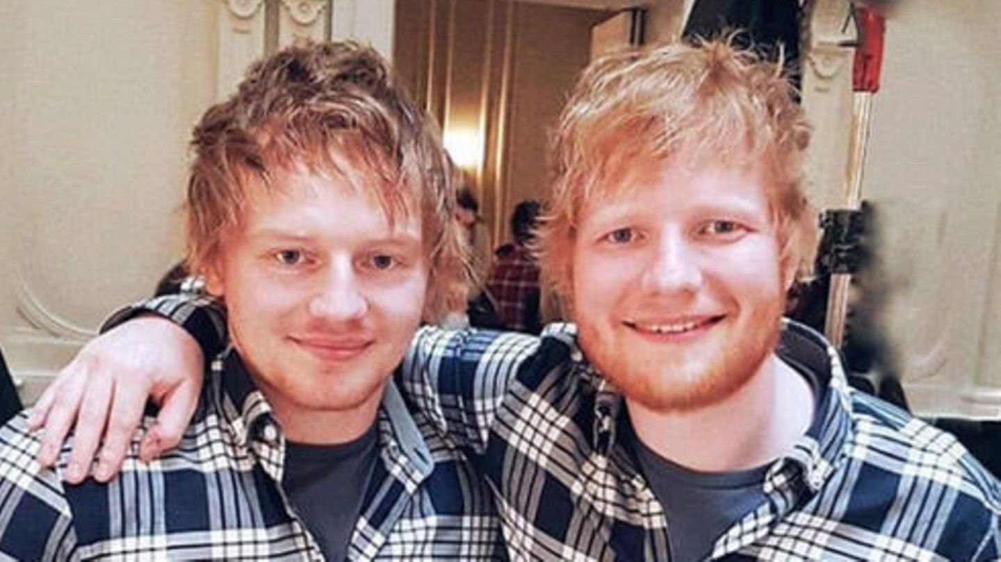Ed Sheeran und sein Doppelgänger