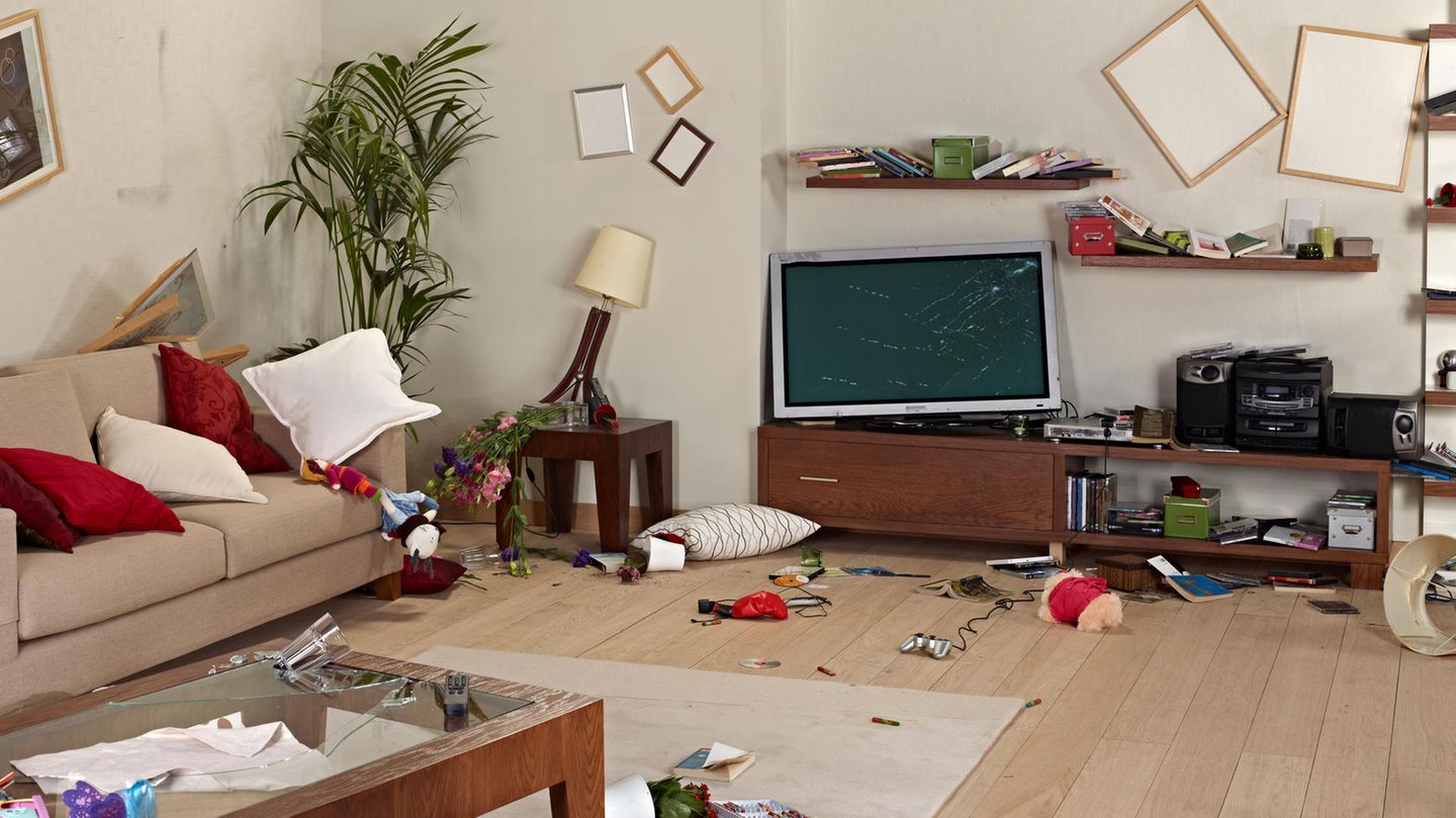 Aus Rache fürs Beziehungsaus die Wohnung zerstört (Symbolbild)