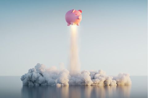Symbolbild Inflation und Zinsen