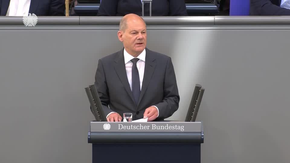 Video: Scholz über Hilfen für Ukraine: "Standhaft Kurs halten" Video: Scholz über Hilfen für Ukraine: "Standhaft Kurs halten"