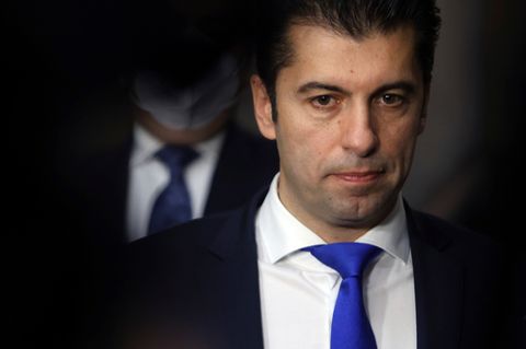 Der noch-amtierende Ministerpräsident von Bulgarien: Kiril Petkow