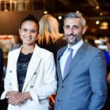 Von links: Gregor Peter Schmitz, Vorsitzender der stern-Chefredaktion, RTL-Moderatorin Charlotte Maihoff und Moderator Michel Abdollahi