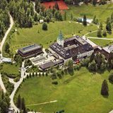 Schloss Elmau aus der Luft