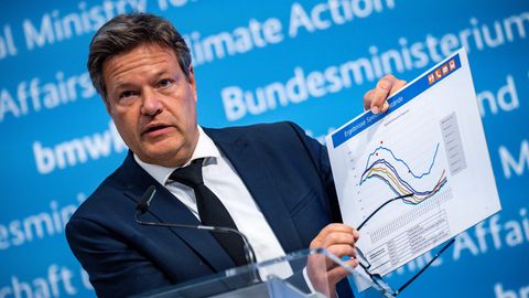 Bundeswirtschaftsminister Robert Habeck (Bündnis 90/Die Grünen)