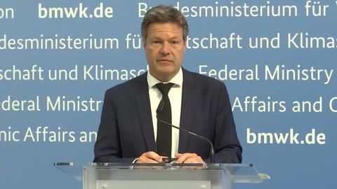 Bundeswirtschaftsminister: "Gas ist von nun an ein knappes Gut": Habeck ruft zweite Krisenstufe im Notfallplan Gas aus
