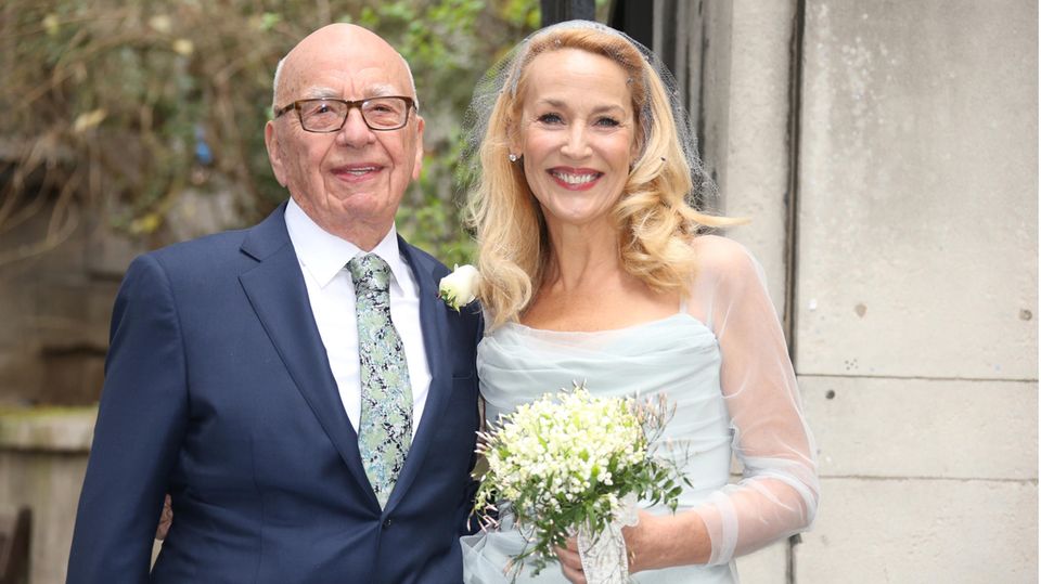 Rupert Murdoch und Jerry Hall Rupert Murdoch und Jerry Hall