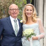 Rupert Murdoch und Jerry Hall