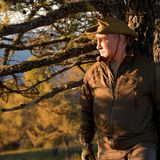 Im September 2021 dient ein Sonnenuntergang als romantische Kulisse. 